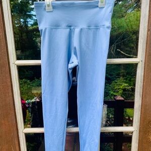 Jockey womans XS light blue leggings activewear athletic